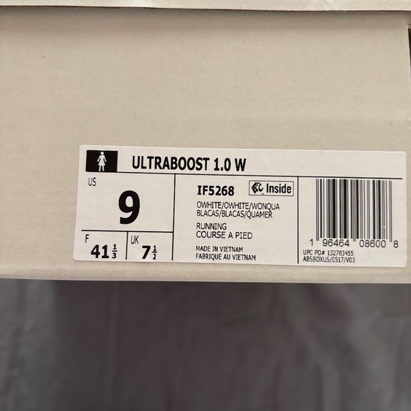 adidas Men Adidas Ultraboost 1.0 BNIB size 9